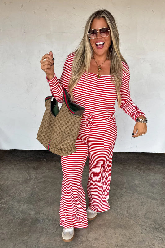 Haddie Stripe Lounge Set **Limited Qtys**