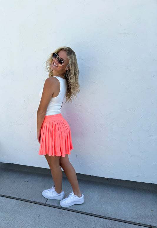 Ivy League Tennis Skort in Assorted Colors