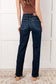 Judy Blue -Alaina High Rise Classic Straight Jeans