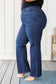 Judy Blue -Arlo High Rise Button-Fly Straight Jeans