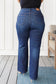 Judy Blue -Arlo High Rise Button-Fly Straight Jeans