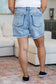 Judy Blue -Callie High Rise Adjustable Button Cutoff Shorts