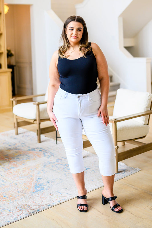 Judy Blue -Certifiably Cool Mid Rise Capris