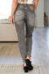 Judy Blue -Charlotte High Rise Stone Wash Slim Jeans in Gray