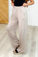Chase the Pace Wide Leg Bottom in Taupe