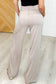 Chase the Pace Wide Leg Bottom in Taupe