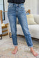 Judy Blue -Corey Hi Rise Bleach Splash Boyfriend Jeans