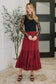 Easy Pick Tiered Maxi Skirt
