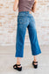 Judy Blue -Hayes High Rise Wide Leg Crop Jeans