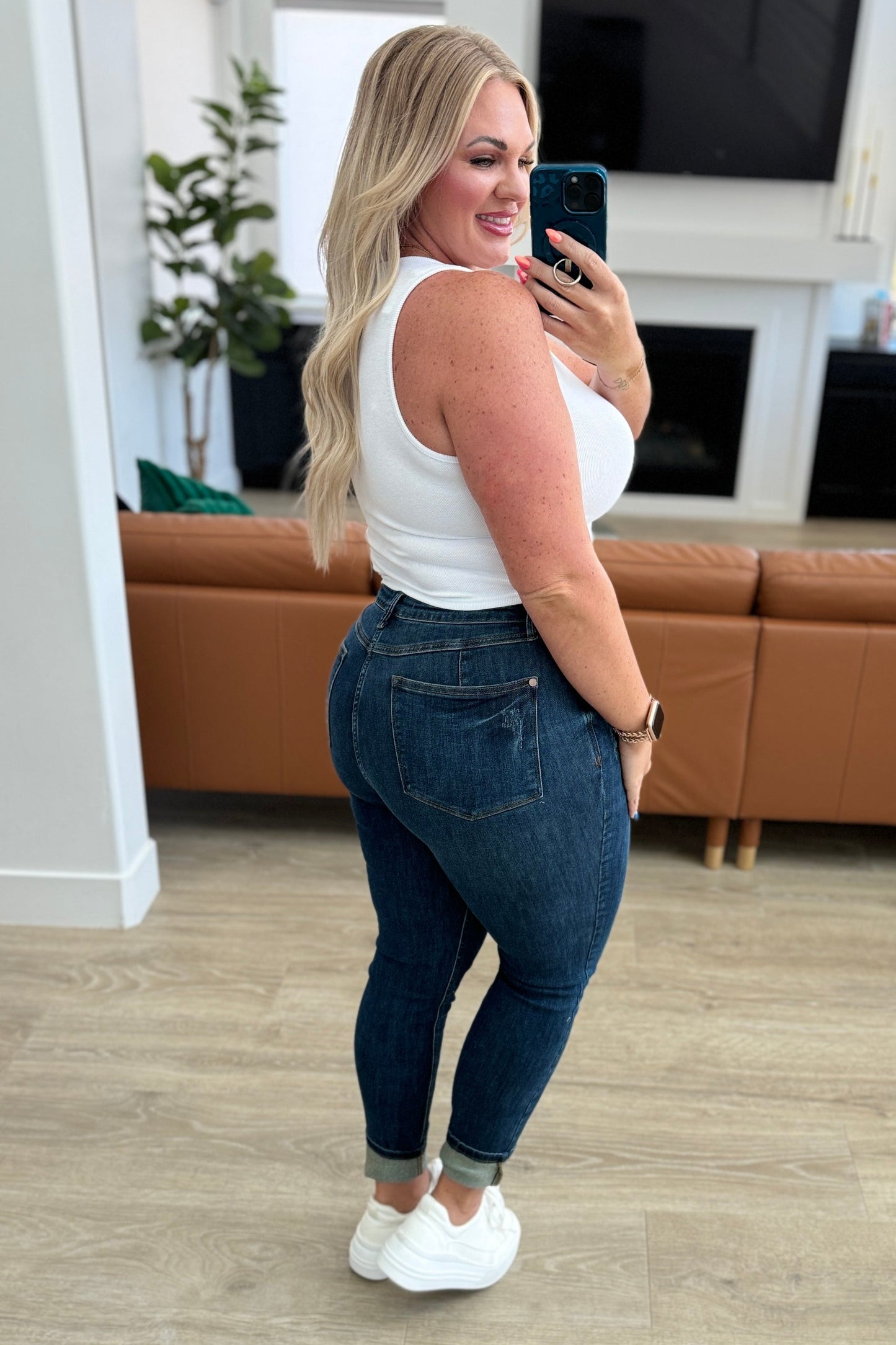 Judy Blue -Cora High Rise Control Top Skinny Jeans