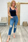 Judy Blue -Colt High Rise Button Fly Distressed Boyfriend Jeans