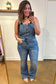 Judy Blue -Izzy Control Top Retro Flare Overalls