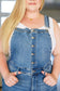 Judy Blue -Izzy Control Top Retro Flare Overalls