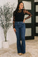 Judy Blue -Jada High Waist Flare with Patch Pockets