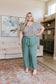 Judy Blue -Love Me Dearly High Waisted Pants in Jade