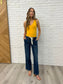Judy Blue -Melanie High Rise Drawstring Wide Leg Jeans
