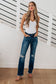 Judy Blue -Morgan High Rise Distressed Straight Jeans