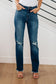 Judy Blue -Morgan High Rise Distressed Straight Jeans