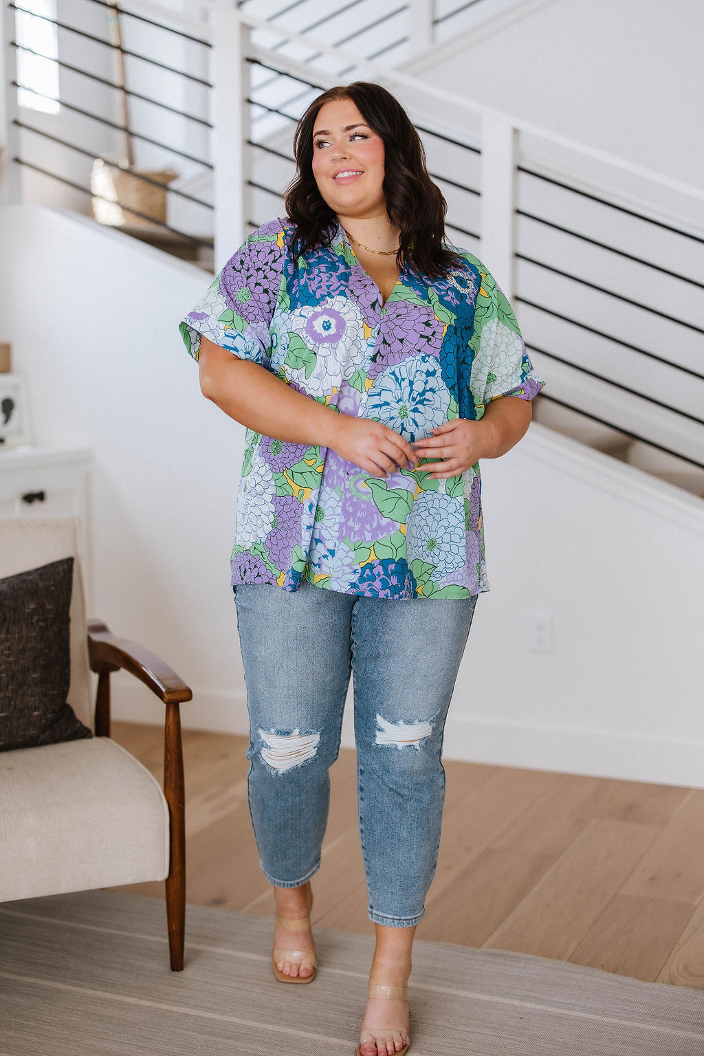 Judy Blue -Reese Rhinestone Slim Fit Jeans