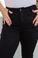 Judy Blue -Reese Rhinestone Slim Fit Jeans in Black