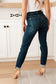 Judy Blue -Rowena High Rise Pull On Double Cuff Slim Jeans