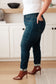 Judy Blue -Rowena High Rise Pull On Double Cuff Slim Jeans