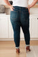 Judy Blue -Rowena High Rise Pull On Double Cuff Slim Jeans