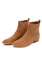 Leonor Suede Ankle Boot in Tan