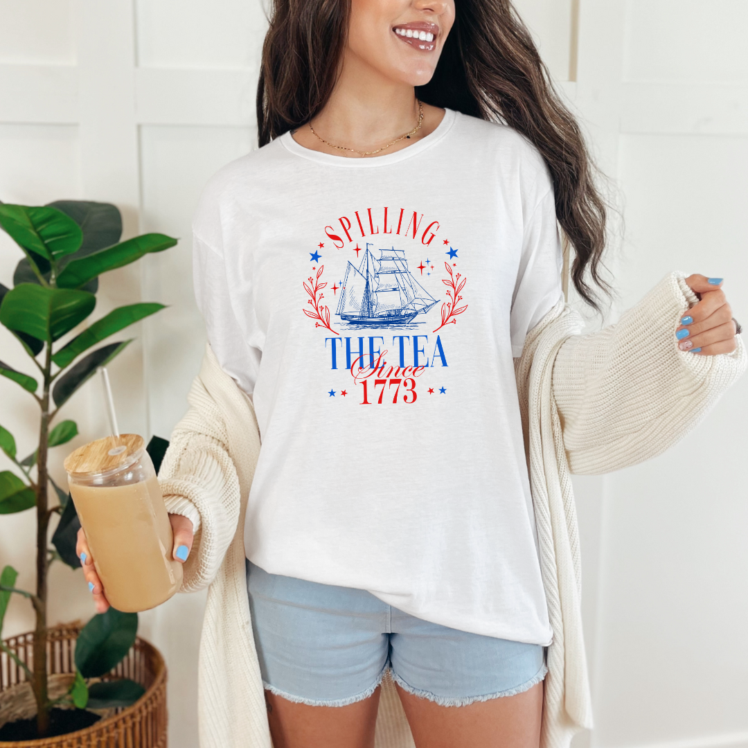 Spilling the Tea Since 1773 Graphic Tee